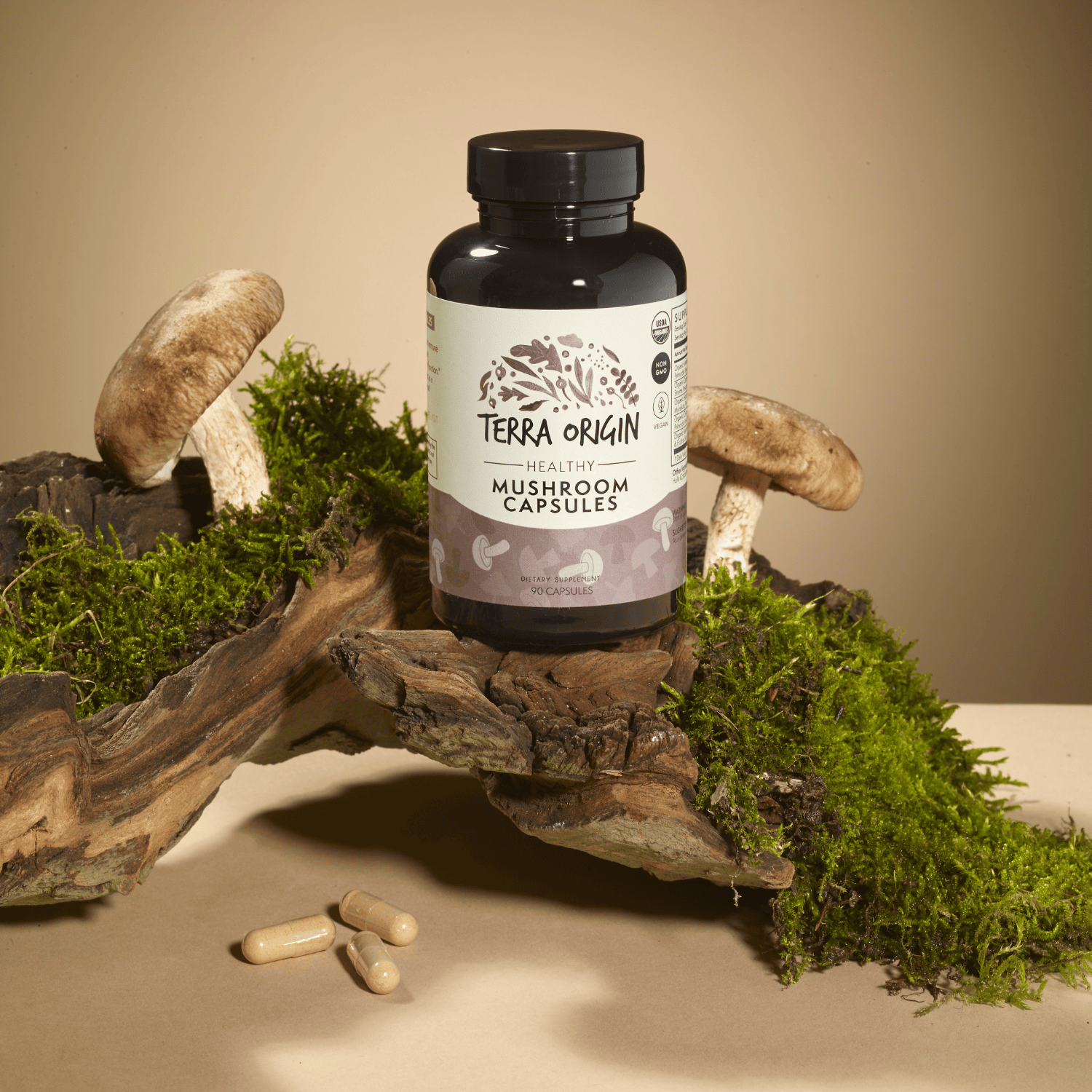 Healthy Mushroom Capsules