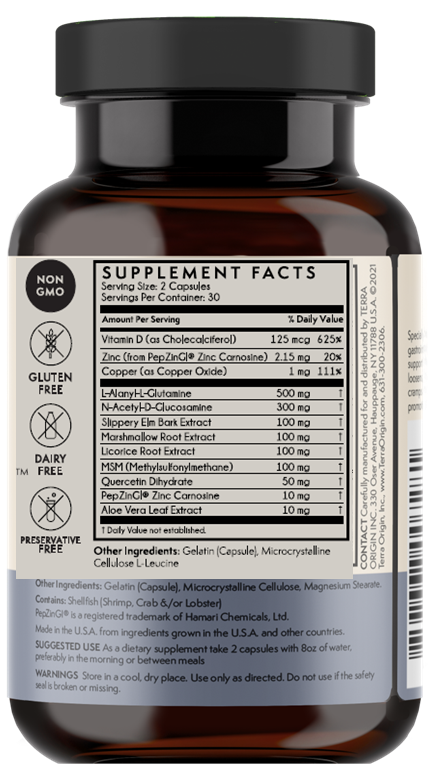 Healthy Gut Capsules with Vitamin D