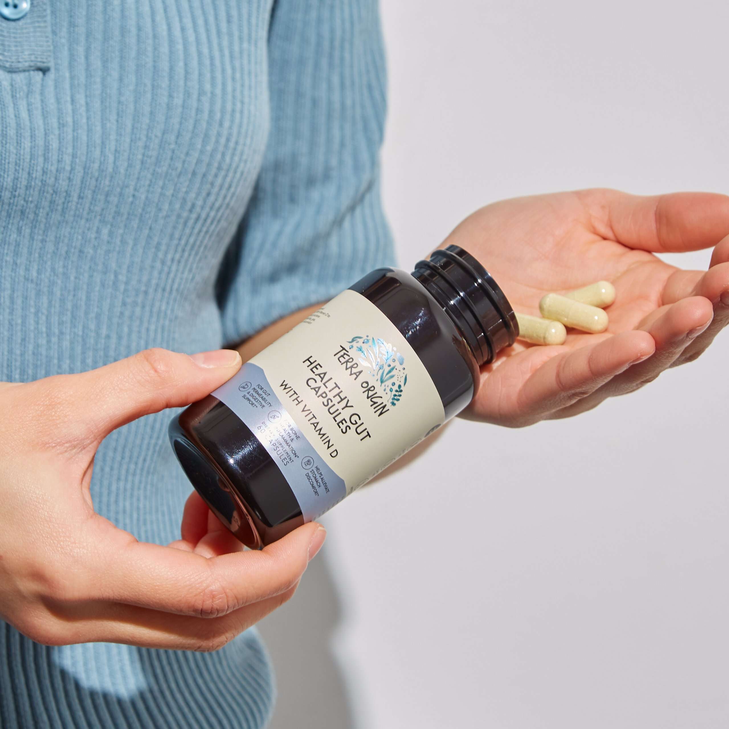Healthy Gut Capsules with Vitamin D