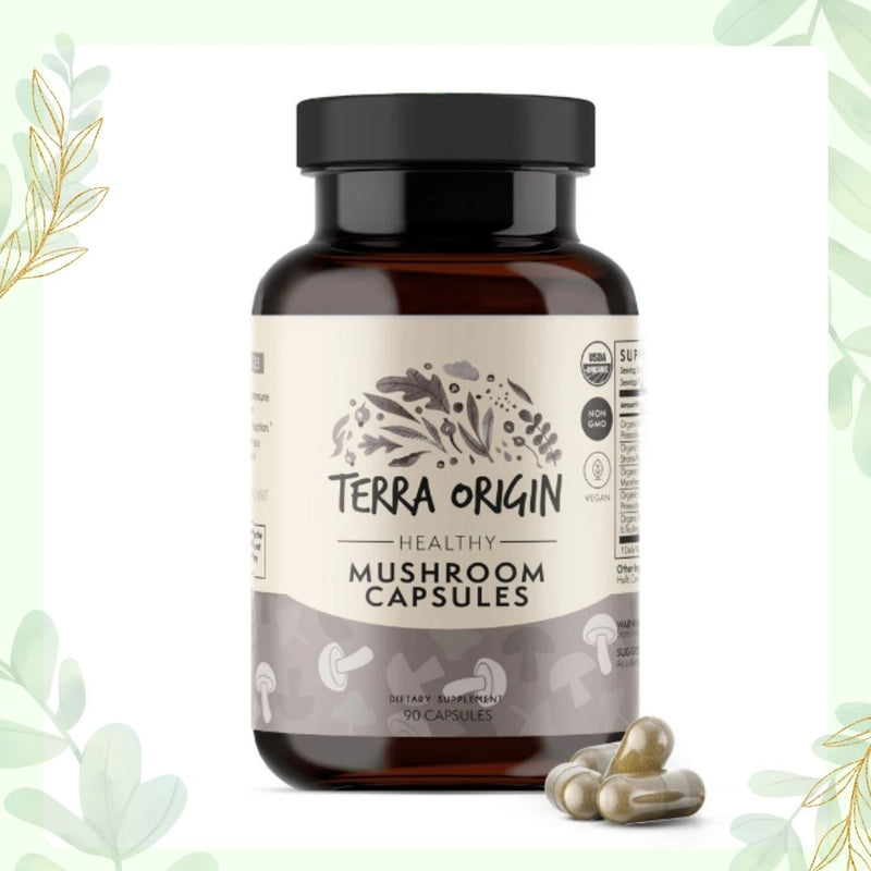 healthy mushroom capsules 