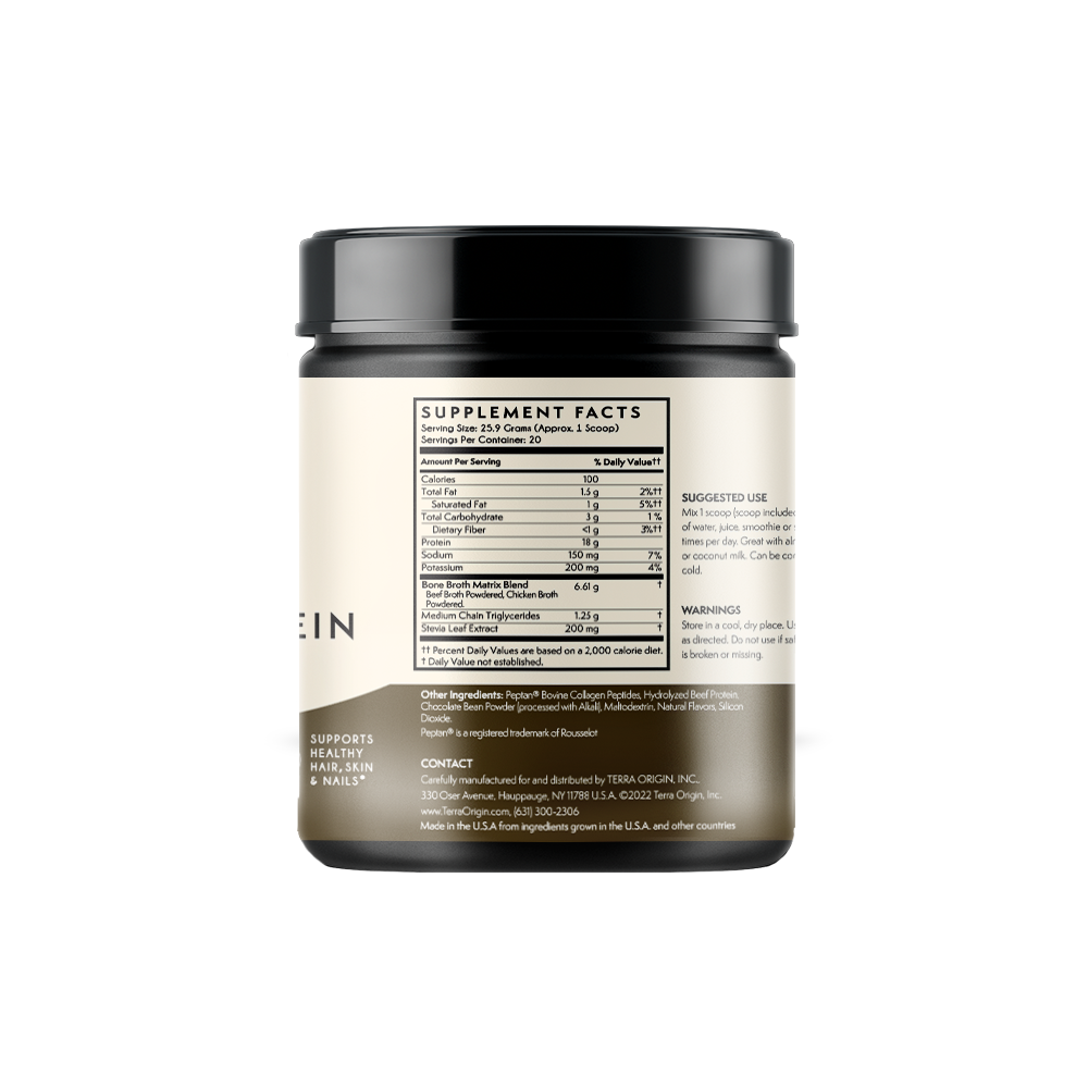 Collagen + Protein Bone Broth (20-Serving Tub)