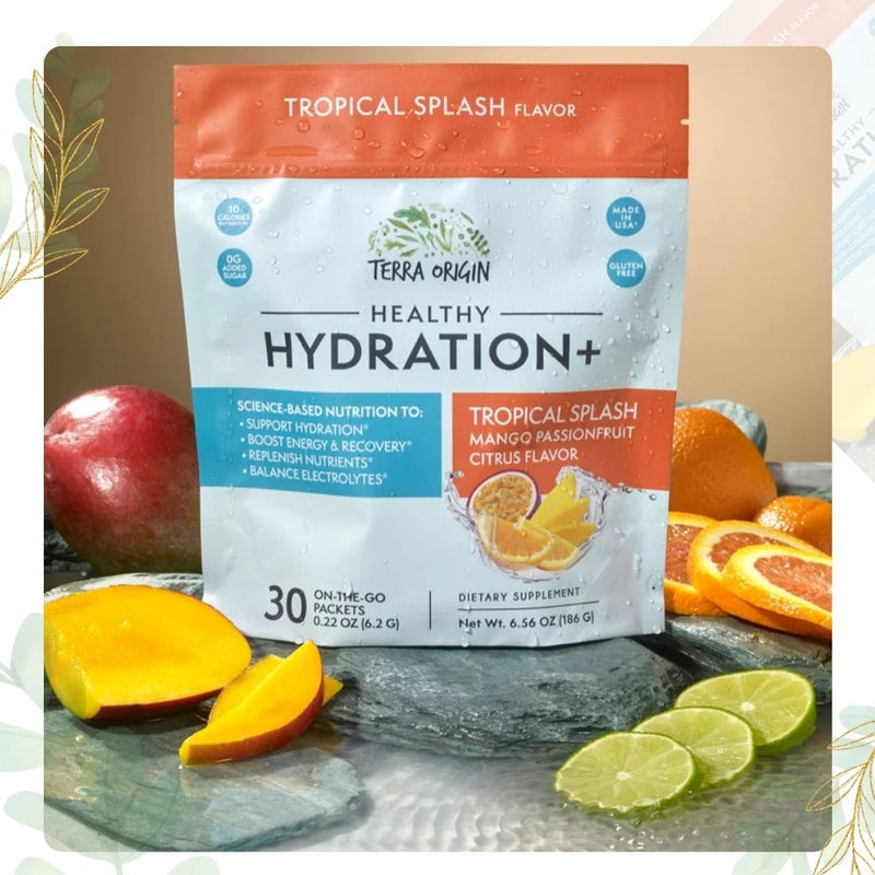 hydration + tropical splash flavor
