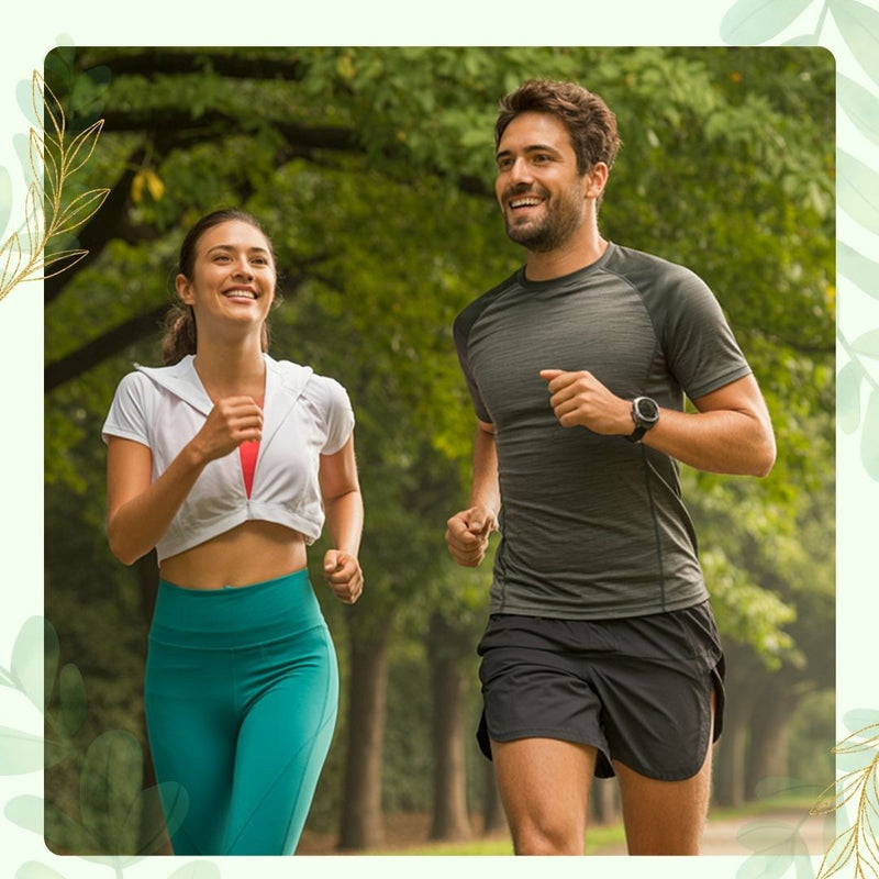 couple running