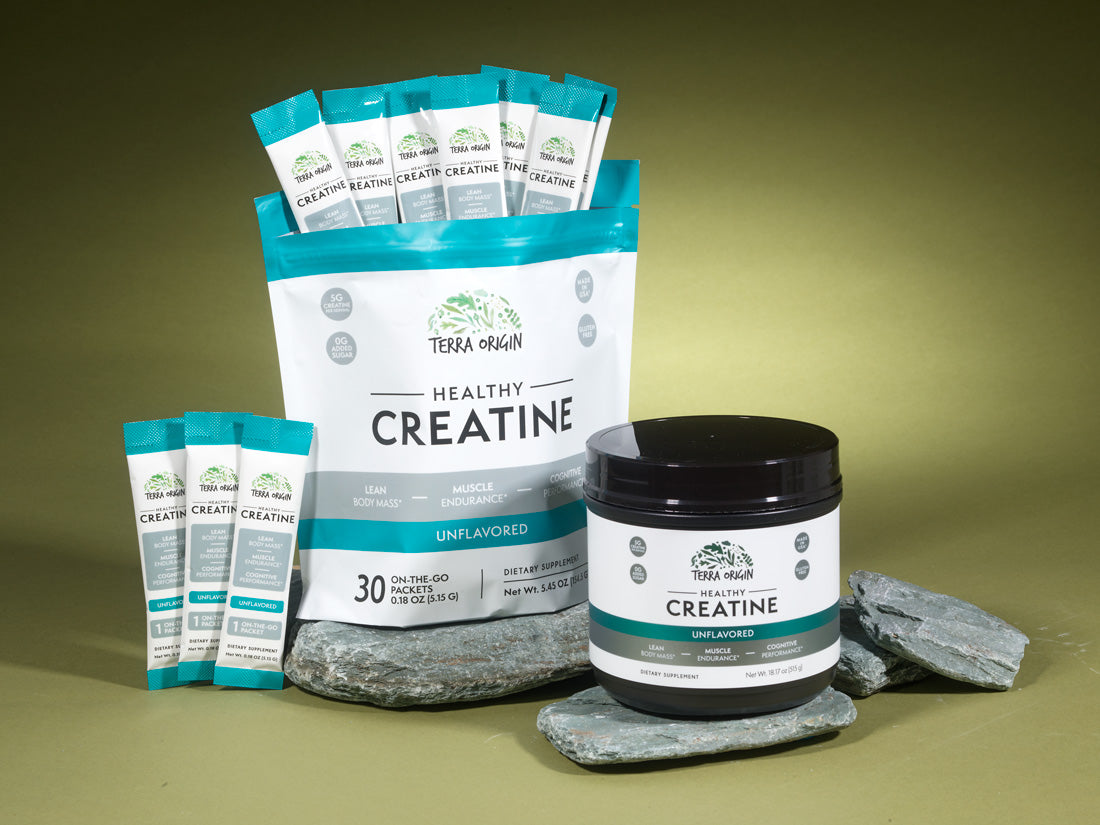 Creatine Bundle (100 Servings + 30 On-the-go Packs) – Terra Origin