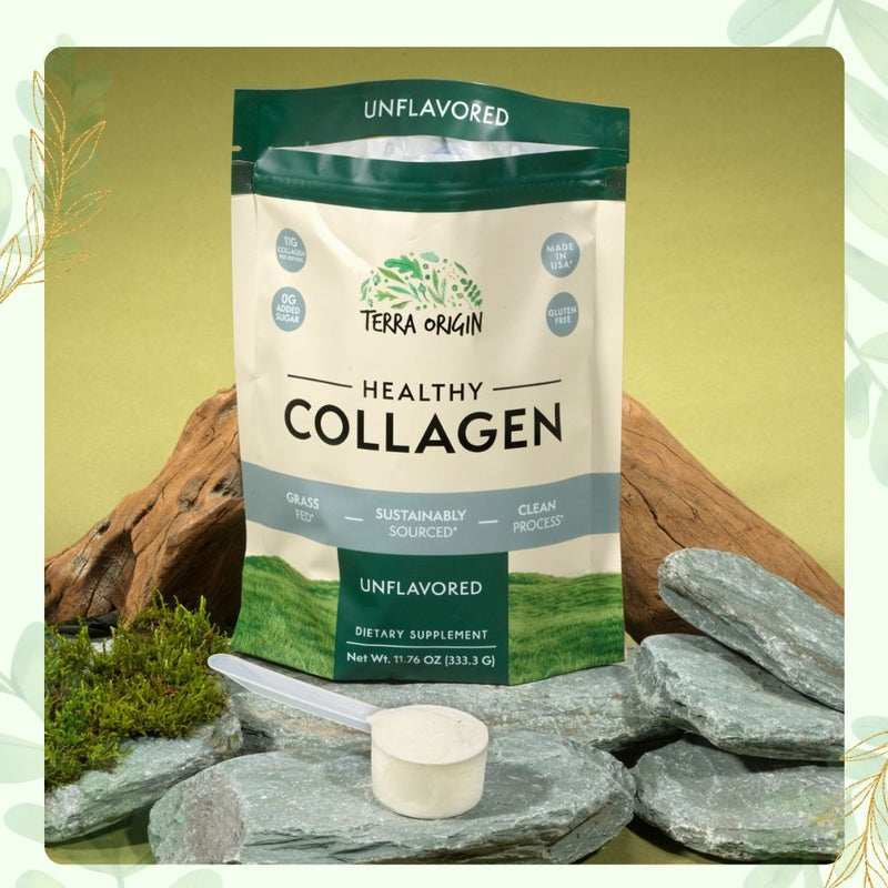 a bag of healthy collagen