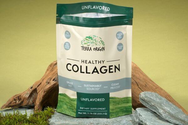 Unflavored healthy collagen from Terra Origin 