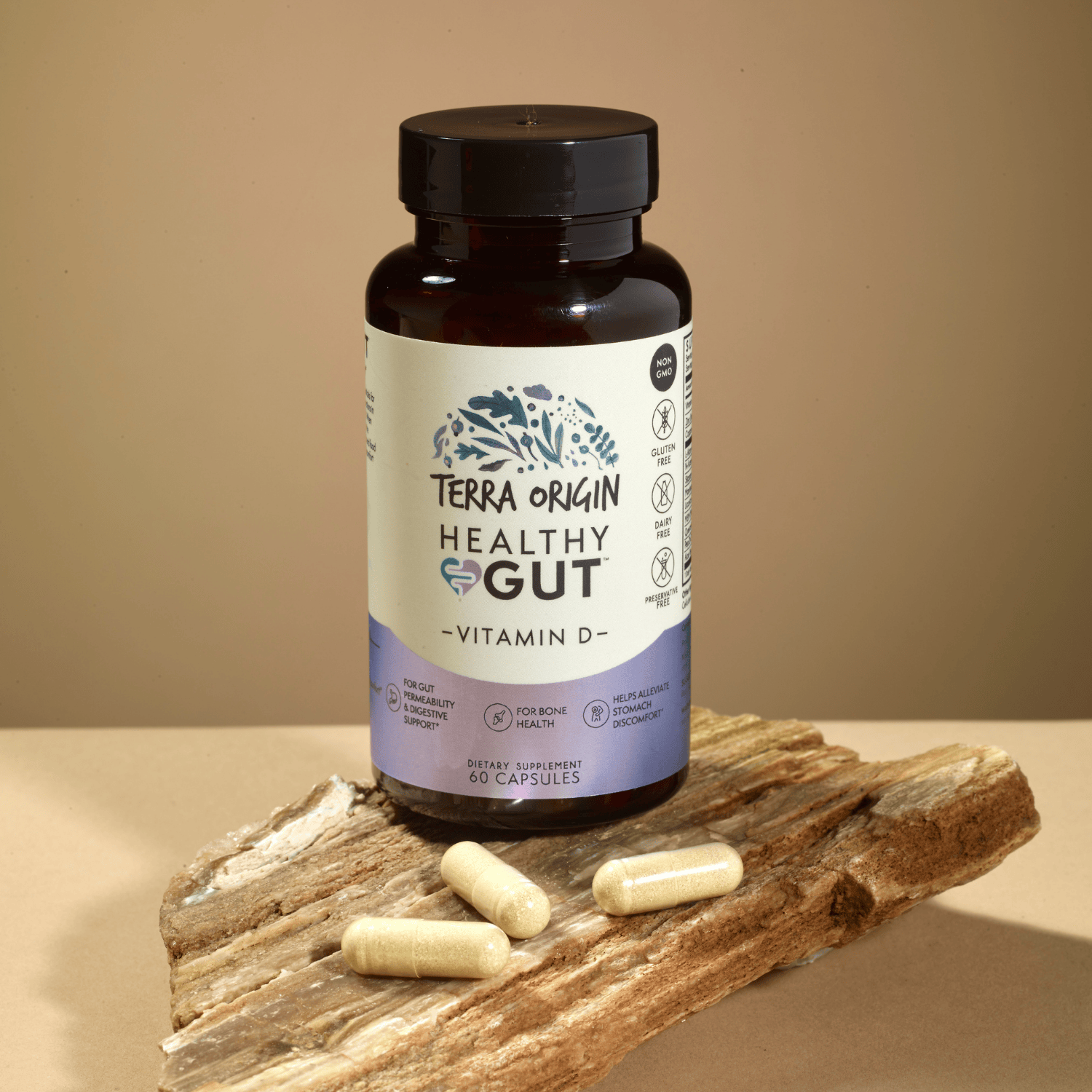 Healthy Gut Capsules with Vitamin D
