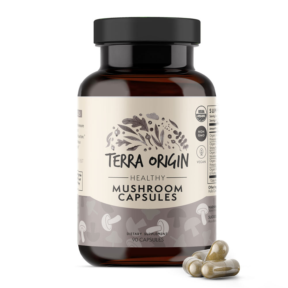 Healthy Mushroom Capsules