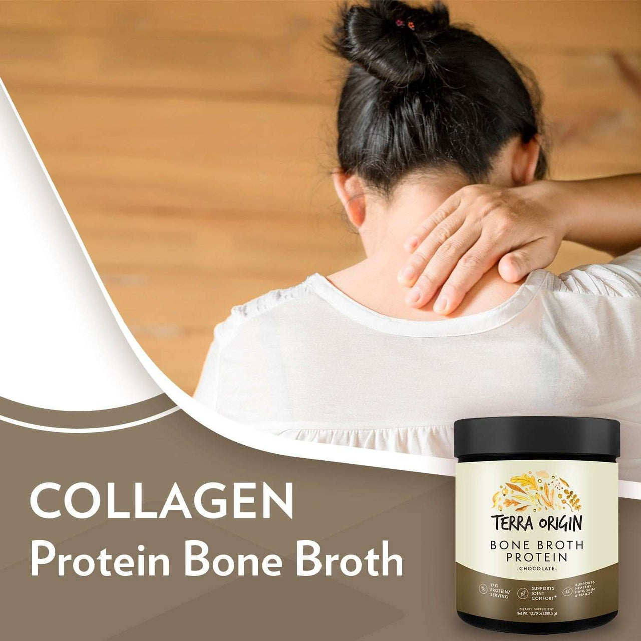 Collagen + Protein Bone Broth (20-Serving Tub)