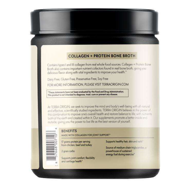 Collagen + Protein Bone Broth (20-Serving Tub)