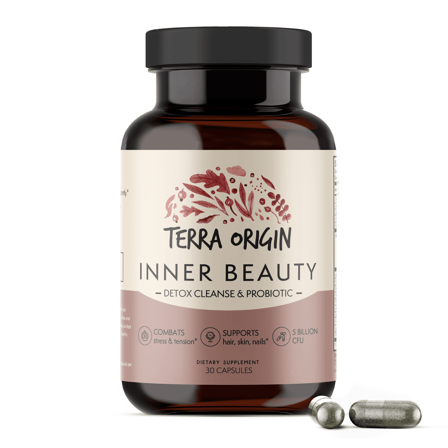 Inner Beauty Detox Cleanse & Probiotic Capsules