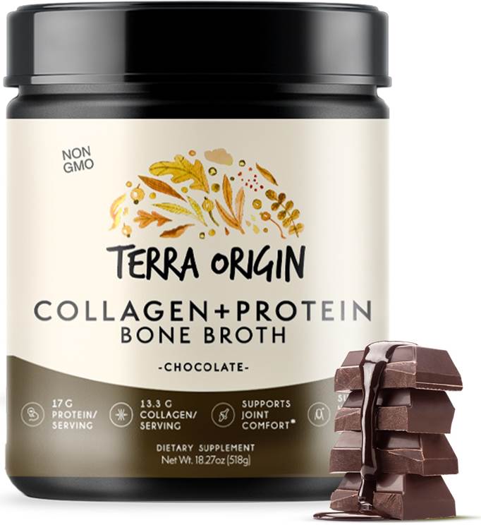 Collagen + Protein Bone Broth (20-Serving Tub)