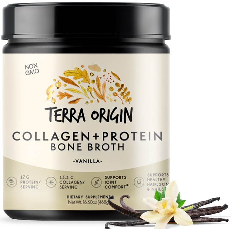 Collagen + Protein Bone Broth (20-Serving Tub)